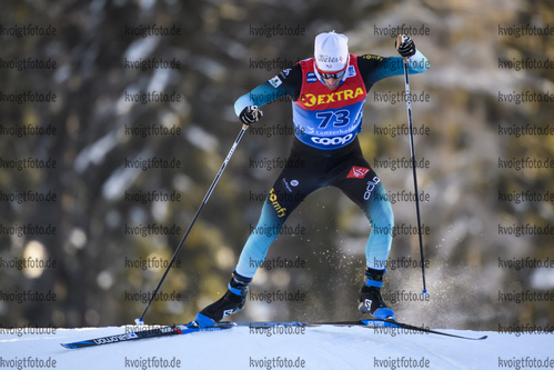 29.12.2019, xkvx, Langlauf Tour de Ski Lenzerheide, Prolog Finale, v.l. Jean Marc Gaillard (France) in aktion / in action competes
