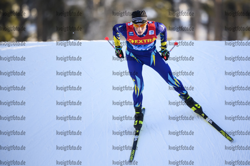 29.12.2019, xkvx, Langlauf Tour de Ski Lenzerheide, Prolog Finale, v.l. Nail Bashmakov (Kazakhstan) in aktion / in action competes