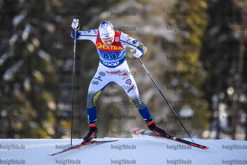 29.12.2019, xkvx, Langlauf Tour de Ski Lenzerheide, Prolog Finale, v.l. Axel Ekstroem (Sweden) in aktion / in action competes