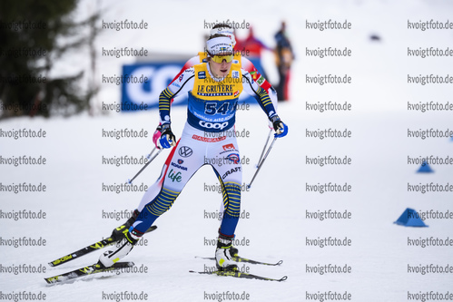 31.12.2019, xkvx, Langlauf Tour de Ski Toblach, Einzel Damen, v.l. Ebba Andersson (Sweden) in aktion / in action competes