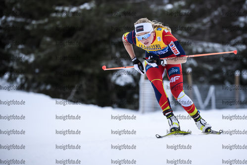 31.12.2019, xkvx, Langlauf Tour de Ski Toblach, Einzel Damen, v.l. Izabela Marcisz (Poland) in aktion / in action competes
