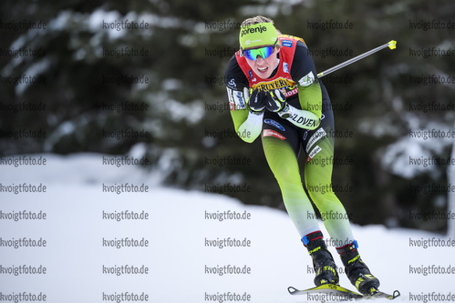 31.12.2019, xkvx, Langlauf Tour de Ski Toblach, Einzel Damen, v.l. Anamarija Lampic (Slovenia) in aktion / in action competes