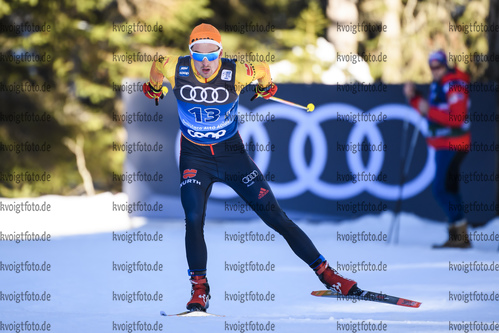 31.12.2019, xkvx, Langlauf Tour de Ski Toblach, Einzel Herren, v.l. Janosch Brugger (Germany) in aktion / in action competes
