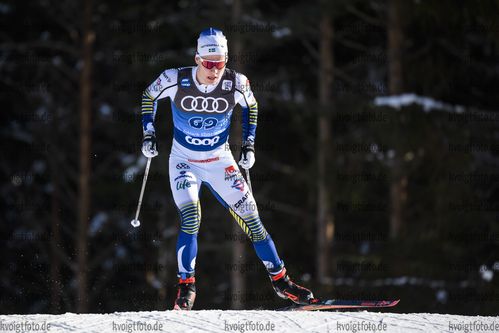 31.12.2019, xkvx, Langlauf Tour de Ski Toblach, Einzel Herren, v.l. Axel Ekstroem (Sweden) in aktion / in action competes
