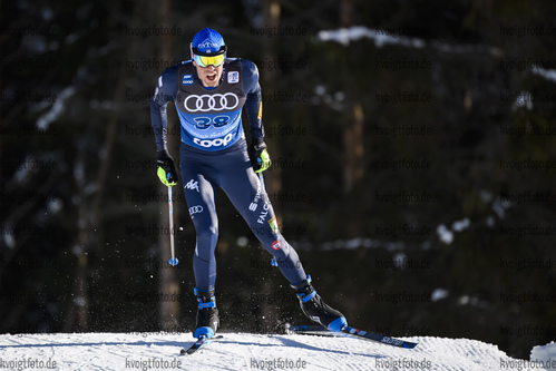 31.12.2019, xkvx, Langlauf Tour de Ski Toblach, Einzel Herren, v.l. Francesco De Fabiani (Italy) in aktion / in action competes