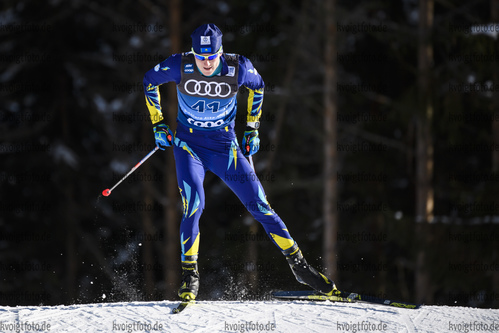 31.12.2019, xkvx, Langlauf Tour de Ski Toblach, Einzel Herren, v.l. Vladislav Kovalyov (Kazakhstan) in aktion / in action competes
