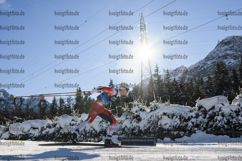 31.12.2019, xkvx, Langlauf Tour de Ski Toblach, Einzel Herren, v.l. Simen Hegstad Krueger (Norway) in aktion / in action competes