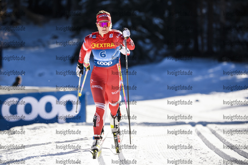 01.01.2020, xkvx, Langlauf Tour de Ski Toblach, Pursuit Damen, v.l. Natalia Nepryaeva (Russia) in aktion / in action competes