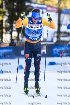 01.01.2020, xkvx, Langlauf Tour de Ski Toblach, Pursuit Herren, v.l. Jonas Dobler (Germany)  / 