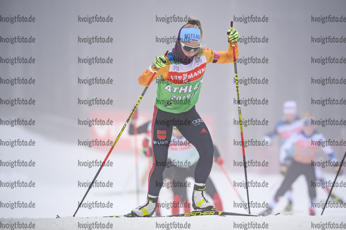 07.01.2019, xkvx, Biathlon IBU Weltcup Oberhof, Training Damen, v.l. Marion Deigentesch (Germany) in aktion / in action competes