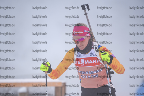 07.01.2019, xkvx, Biathlon IBU Weltcup Oberhof, Training Damen, v.l. Denise Herrmann (Germany) in aktion / in action competes