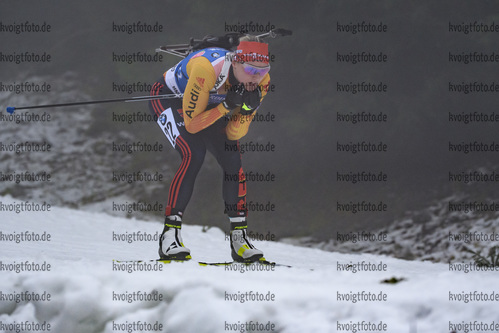 09.01.2019, xkvx, Biathlon IBU Weltcup Oberhof, Sprint Damen, v.l. Denise Herrmann (Germany) in aktion / in action competes