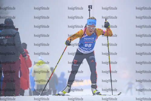 09.01.2019, xkvx, Biathlon IBU Weltcup Oberhof, Sprint Damen, v.l. Marion Deigentesch (Germany) in aktion / in action competes