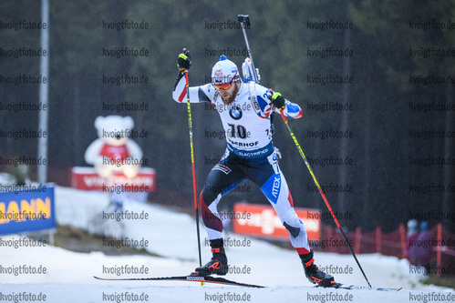 10.01.2019, xkvx, Biathlon IBU Weltcup Oberhof, Sprint Herren, v.l. Michal Slesingr (Czech Republic) in aktion / in action competes