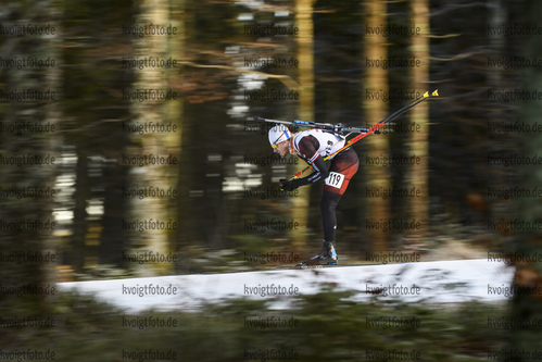 11.01.2020, xkvx, Biathlon DSV Deutschlandpokal Notschrei, Einzel - maennlich, v.l. Jason Drezet (Switzerland)  / 