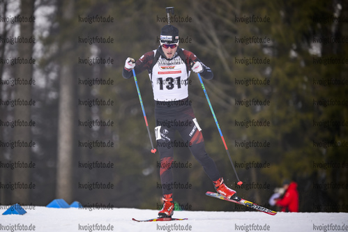 11.01.2020, xkvx, Biathlon DSV Deutschlandpokal Notschrei, Einzel - maennlich, v.l. Yannik Kreuzer (Switzerland)  / 