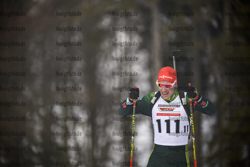 11.01.2020, xkvx, Biathlon DSV Deutschlandpokal Notschrei, Einzel - maennlich, v.l. Simon Kaiser (Germany)  / 