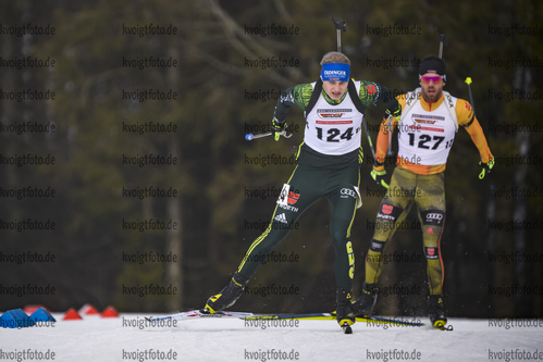 11.01.2020, xkvx, Biathlon DSV Deutschlandpokal Notschrei, Einzel - maennlich, v.l. Sven Lohschmidt (Germany)  / 