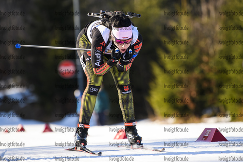 11.01.2020, xkvx, Biathlon DSV Deutschlandpokal Notschrei, Einzel - weiblich, v.l. Helene-Theresa Hendel (Germany)  / 