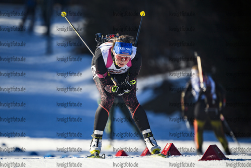 11.01.2020, xkvx, Biathlon DSV Deutschlandpokal Notschrei, Einzel - weiblich, v.l. Linda Artinger (Germany)  / 