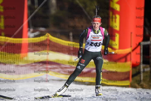 11.01.2020, xkvx, Biathlon DSV Deutschlandpokal Notschrei, Einzel - weiblich, v.l. Hanna-Michelle Hermann (Germany)  / 