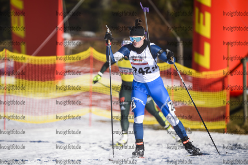 11.01.2020, xkvx, Biathlon DSV Deutschlandpokal Notschrei, Einzel - weiblich, v.l. Selina Stalder (Switzerland)  / 