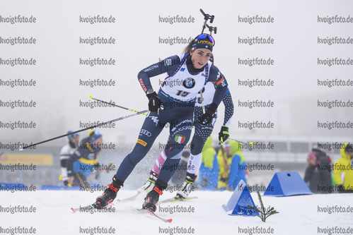 Oberhof, Germany, 12.01.2020, IBU Weltcup Biathlon Oberhof, Massenstart Damen, Lisa Vittozzi (Italy) in aktion, in action competes (Foto: Kevin Voigt/DeFodi images)