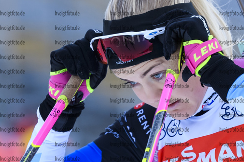 14.01.2020, xkvx, Biathlon IBU Weltcup Ruhpolding, Training Damen, v.l. Grete Gaim (Estonia) in aktion / in action competes