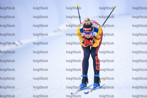 14.01.2020, xkvx, Biathlon IBU Weltcup Ruhpolding, Training Damen, v.l. Maren Hammerschmidt (Germany) in aktion / in action competes