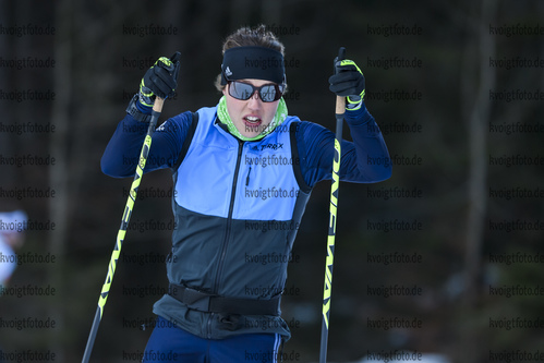 14.01.2020, xkvx, Biathlon IBU Weltcup Ruhpolding, Training Herren, v.l. Laura Dahlmeier in aktion / in action competes