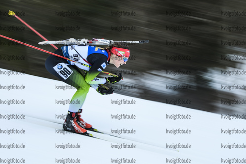 15.01.2019, xkvx, Biathlon IBU Weltcup Ruhpolding, Sprint Damen, v.l. Nika Vindisar (Slovenia) in aktion / in action competes