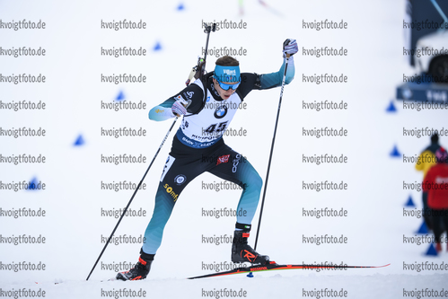 16.01.2019, xkvx, Biathlon IBU Weltcup Ruhpolding, Sprint Herren, v.l. Emilien Jacquelin (France) in aktion / in action competes