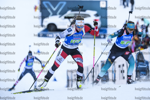 17.01.2019, xkvx, Biathlon IBU Weltcup Ruhpolding, Staffel Damen, v.l. Katharina Innerhofer (Austria) in aktion / in action competes