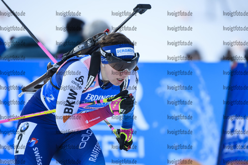 17.01.2019, xkvx, Biathlon IBU Weltcup Ruhpolding, Staffel Damen, v.l. Lena Haecki (Switzerland) in aktion / in action competes