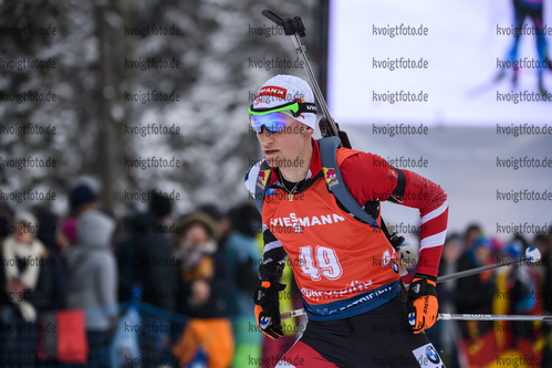 19.01.2019, xkvx, Biathlon IBU Weltcup Ruhpolding, Verfolgung Herren, v.l. Felix Leitner (Austria) in aktion / in action competes