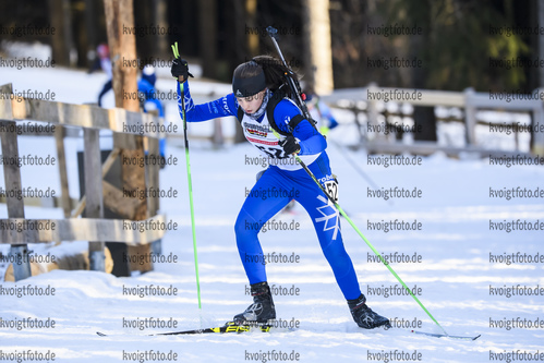 25.01.2020, xkvx, Biathlon DSV Deutschlandpokal Oberhof, Sprint - weiblich, v.l. Luise Thomas (Germany)  / 