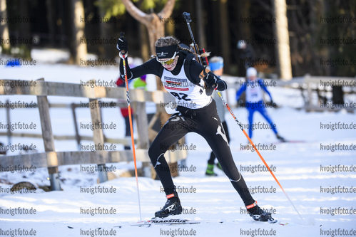 25.01.2020, xkvx, Biathlon DSV Deutschlandpokal Oberhof, Sprint - weiblich, v.l. Anna Mothes (Germany)  / 