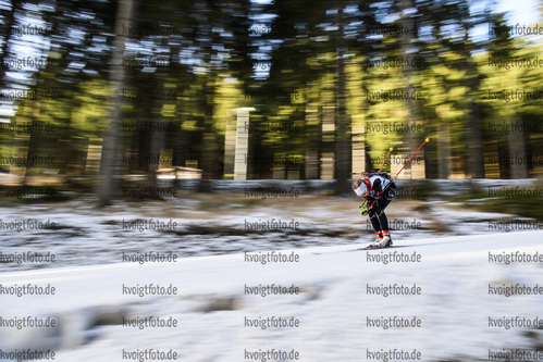 25.01.2020, xkvx, Biathlon DSV Deutschlandpokal Oberhof, Sprint - weiblich, v.l. Helene Baumgarten (Germany)  / 