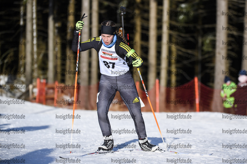 25.01.2020, xkvx, Biathlon DSV Deutschlandpokal Oberhof, Sprint - weiblich, v.l. Nathalie Heydt (Germany)  / 