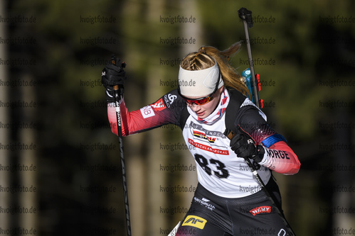 25.01.2020, xkvx, Biathlon DSV Deutschlandpokal Oberhof, Sprint - weiblich, v.l. Lena Muesse (Germany)  / 