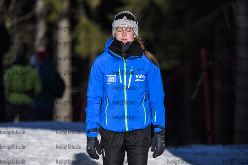 25.01.2020, xkvx, Biathlon DSV Deutschlandpokal Oberhof, Sprint - weiblich, v.l. Luise Born (Germany)  / 