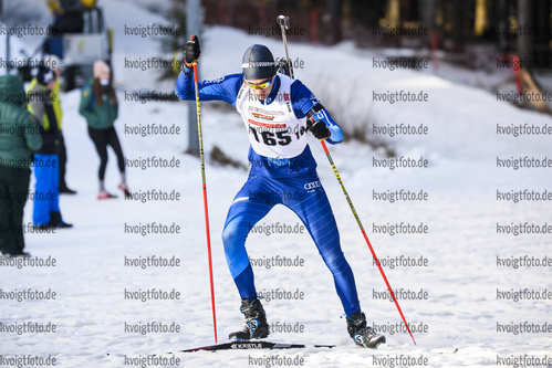 25.01.2020, xkvx, Biathlon DSV Deutschlandpokal Oberhof, Sprint - maennlich, v.l. Silvio Riehl (Germany)  / 