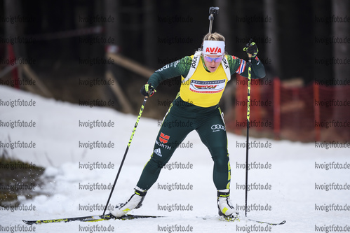 26.01.2020, xkvx, Biathlon DSV Deutschlandpokal Oberhof, Pursuit - weiblich, v.l. Nadine Horchler (Germany)  / 
