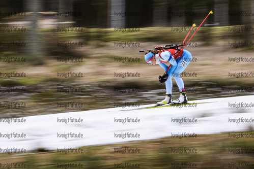 26.01.2020, xkvx, Biathlon DSV Deutschlandpokal Oberhof, Pursuit - weiblich, v.l. Sandra Zuerker (Germany)  / 