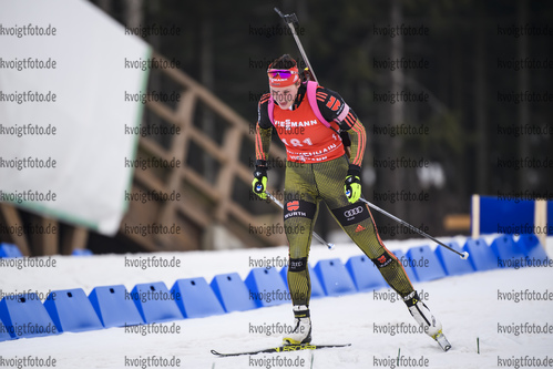 26.01.2020, xkvx, Biathlon DSV Deutschlandpokal Oberhof, Pursuit - weiblich, v.l. Marie Heinrich (Germany)  / 