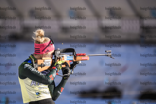 07.02.2020, xkvx, Biathlon IBU Cup Martell, Training Damen und Herren, v.l. Stefanie Scherer (Germany)  / 