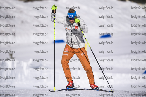 07.02.2020, xkvx, Biathlon IBU Cup Martell, Training Damen und Herren, v.l. Coach Roman Boettcher (Germany)  / 