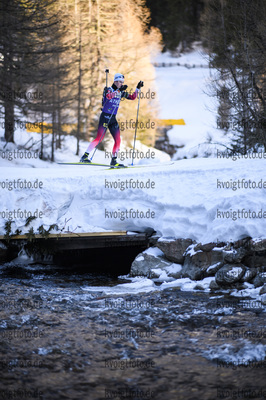 07.02.2020, xkvx, Biathlon IBU Cup Martell, Training Damen und Herren, v.l. Sindre Fjellheim Jorde (Norway)  / 
