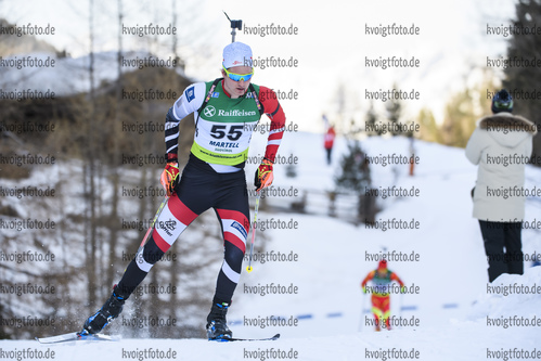 08.02.2020, xkvx, Biathlon IBU Cup Martell, Sprint Herren, v.l. Harald Lemmerer (Austria) in aktion / in action competes