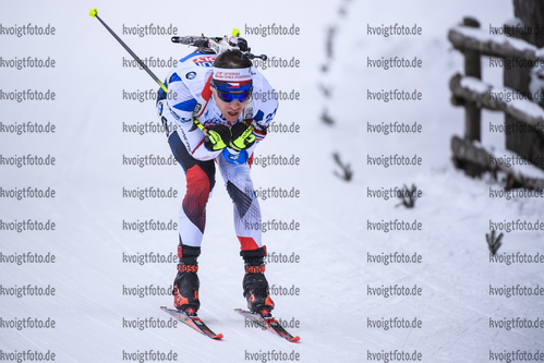 13.02.2020, xkvx, Biathlon IBU Weltmeisterschaft Antholz, Mixed Staffel, v.l. Michal Krcmar (Czech Republic) in aktion / in action competes